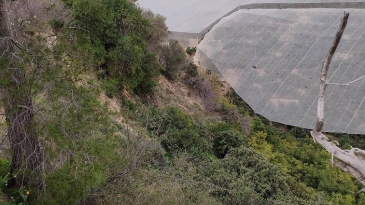 Irrigation plot of 5,949m2, with an agricultural warehouse of 25m2