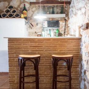 An exquisite restoration with antiques