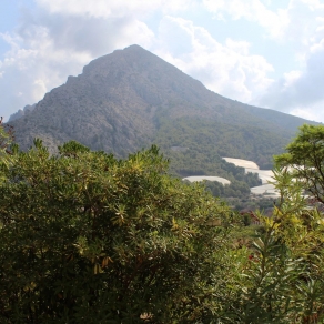 Villa in the area of Las Fuentes de Algar of  Callosa. Orchard area and surrounded by mountains